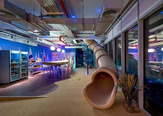 Google Tel Aviv Slide