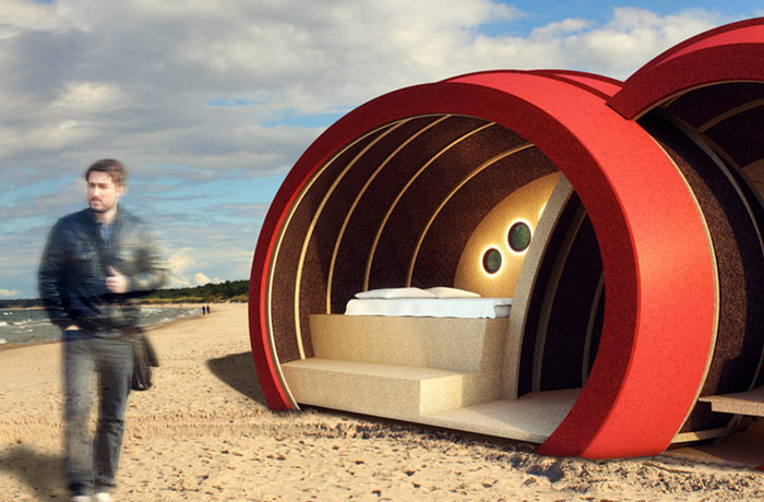 Shelter ByGG Portable Accommodation by Gabriela Gomes 