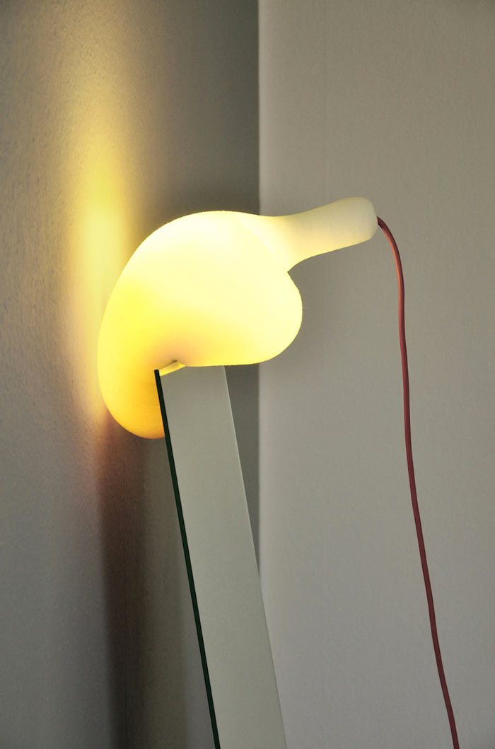 Soft Light Lamp and Pillow by Simon Frambach 