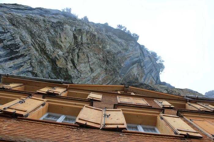 Exterior view of the Berggasthaus Aescher - A Mountain Guest House Swiss Alps