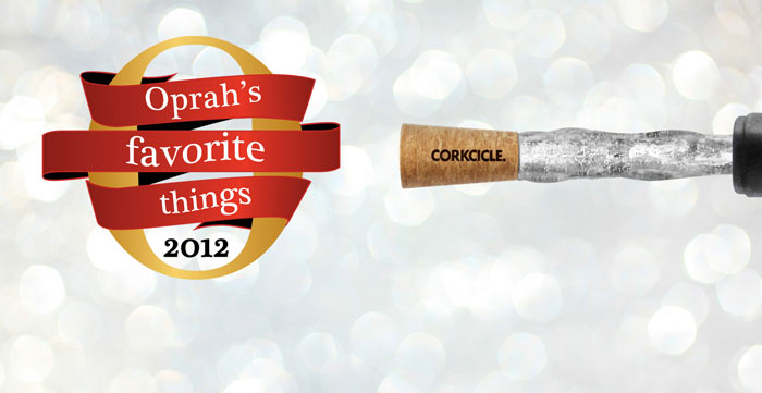 Oprah's favorite thing, the Corkcicle Wine Chiller