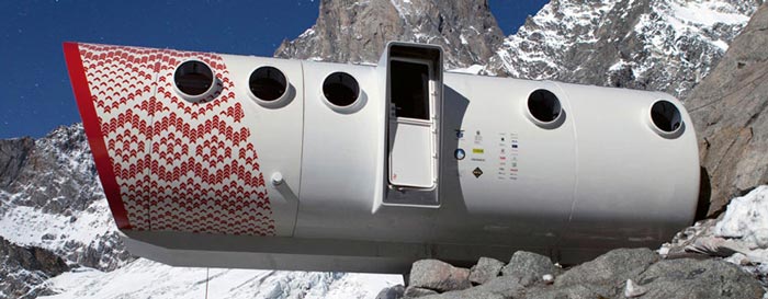 Exterior view of the LEAPrus 3912 - A Mountain Hotel in Russia World's Highest Hotel