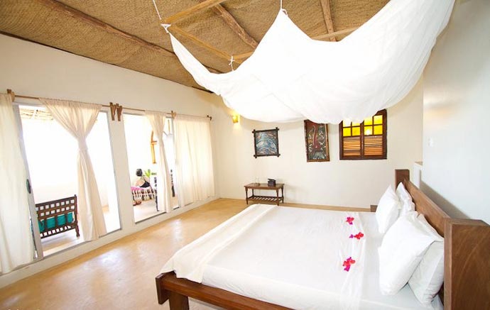 Room at Manta Resort in Zanzibar
