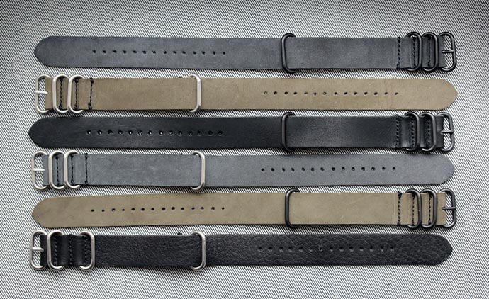 Horween Leather NYC NATO Watch Strap 7