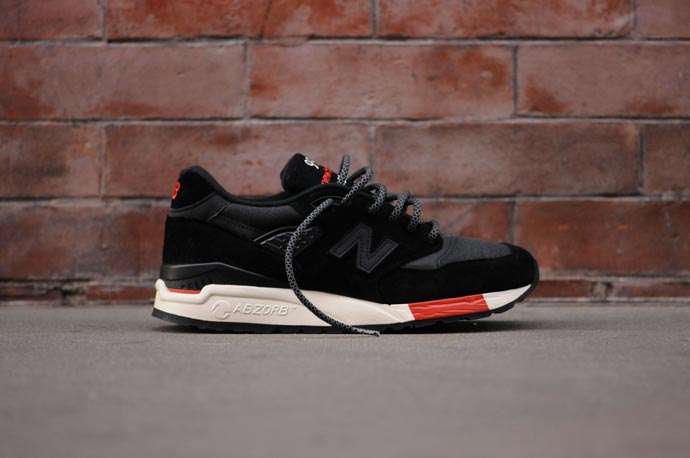 New Balance 998 Black/Red Re-Issue 4