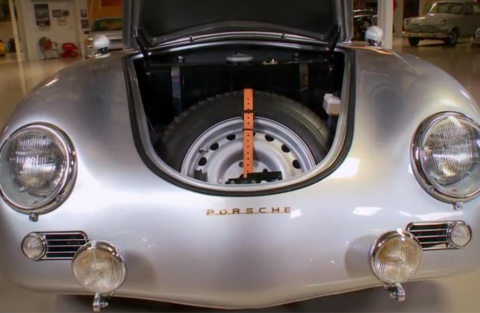 Trunk of the Porsche 356 Outlaw