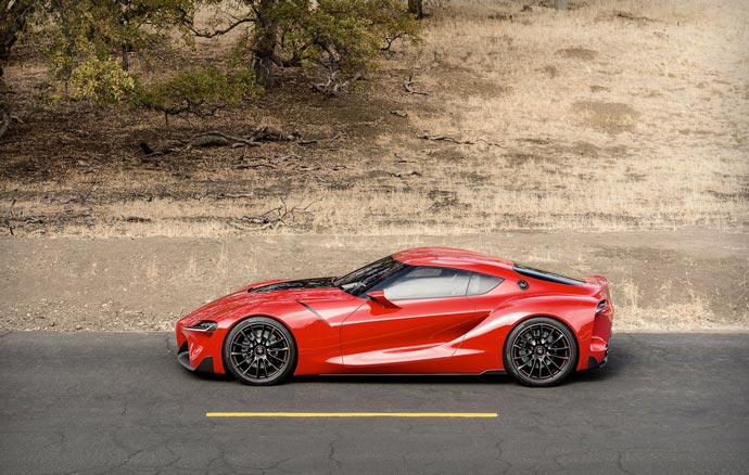 TOYOTA FT-1 Concept car side view