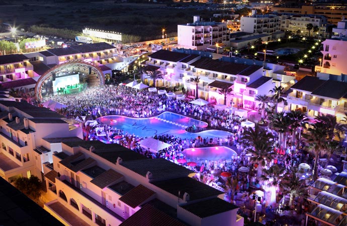 Parties at Ushuaia Ibiza hotel
