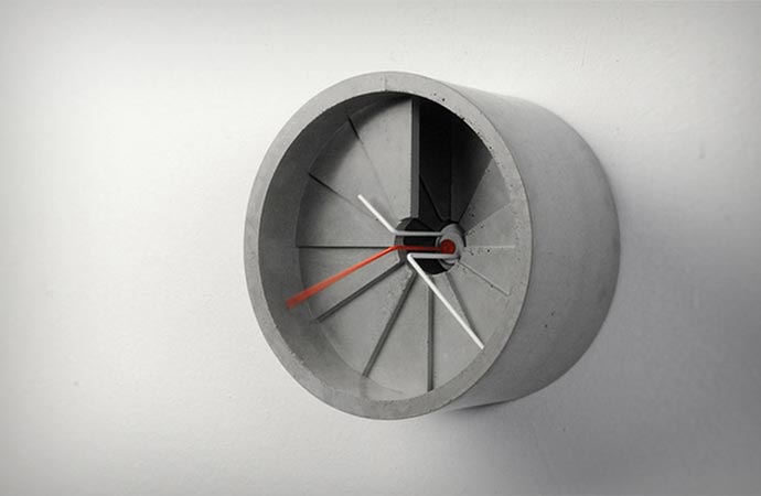 wall clock by 22 design studio