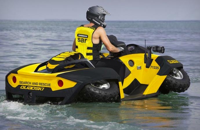 Quadski amphibious ATV