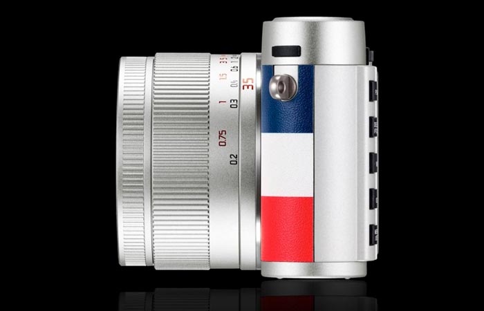 Leica X Edition Moncler lens