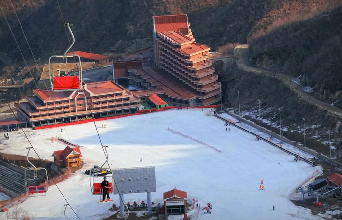 North Korea ski resort