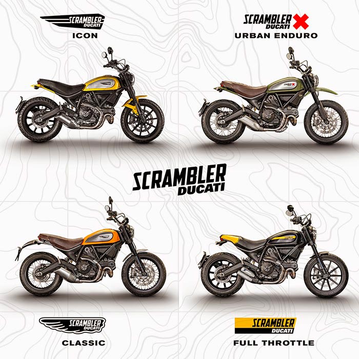 2015 Ducati Scrambler models