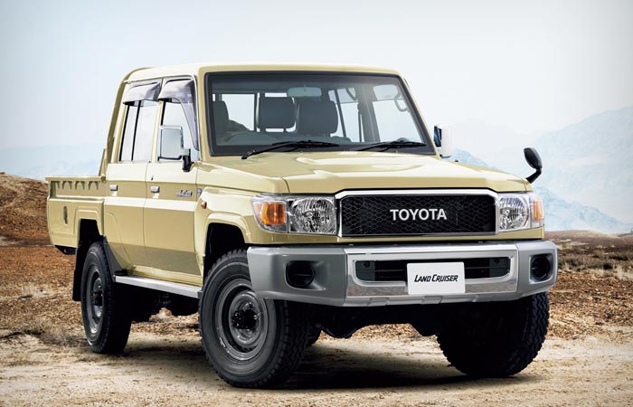 Toyota Land-Cruiser 70 Series re-release
