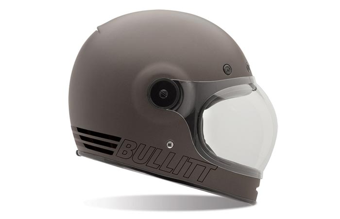 Retro Bell Bullitt motorcycle helmet