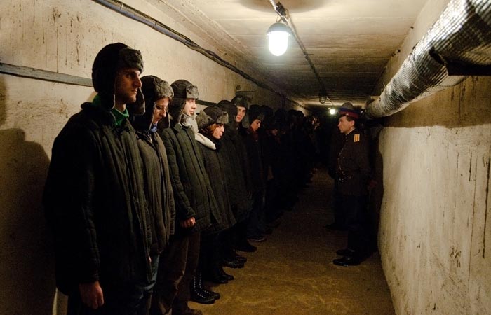 Adventure travel in a soviet bunker in Lithuania