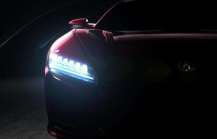2016 Acura NSX front lights