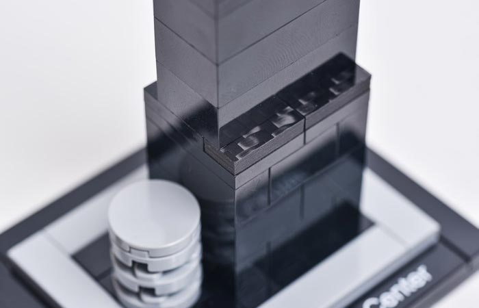 Carbon fiber Lego tiles