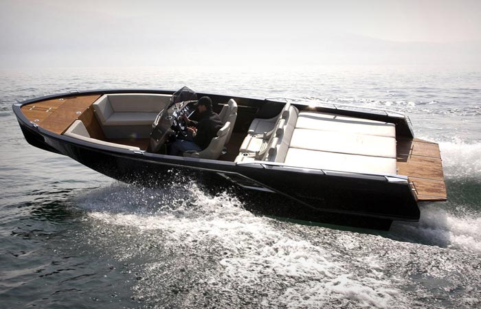 Frauscher Boats electric yacht