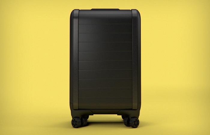 Smart zipperless luggage
