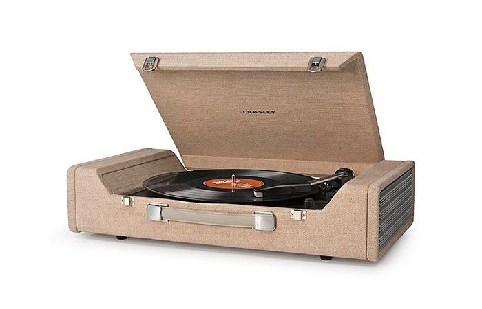Crosley CR6232A Nomad portable turn table record player