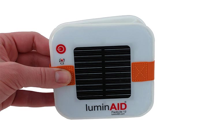 LuminAID PackLite 12 deflated