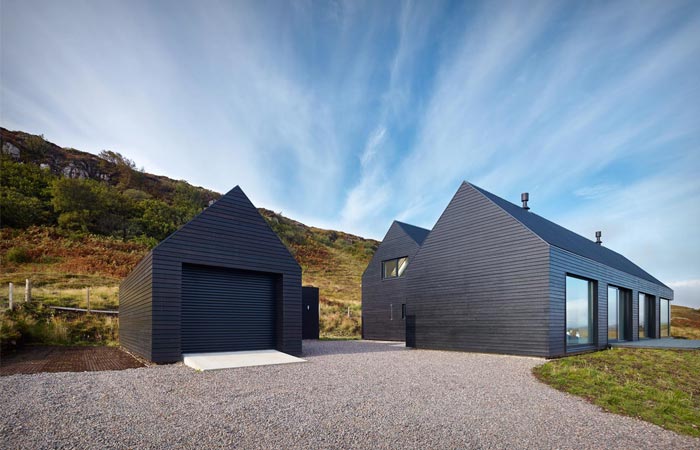 Dualchas Architects private home on Skye Island