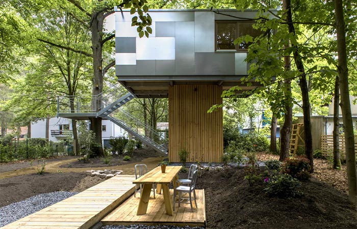Baumraum Urban Treehouse garden