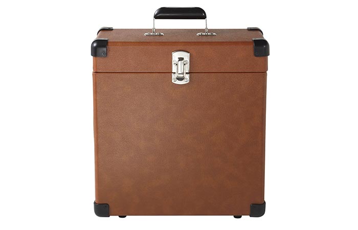 Crosley CR401-TA Record Carrier Case front view