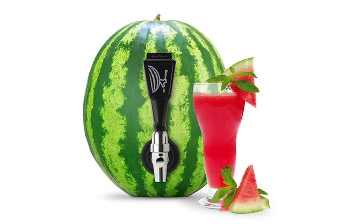 Watermelon Tap Kit use