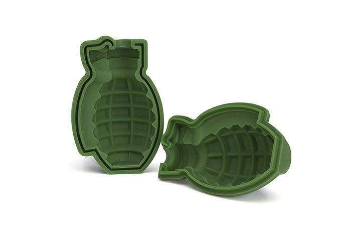 Grenade Ice Cube Mold material