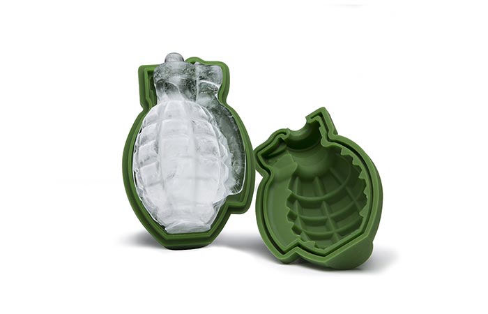 Grenade Ice Cube Mold themed parties