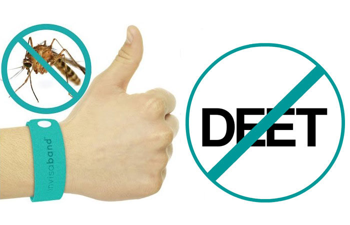 Invisaband is DEET free