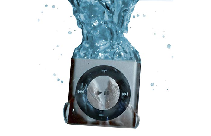 Underwater Audio iPod water-resistance