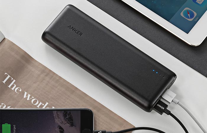 Anker Power Core 20100 simultaneous charging