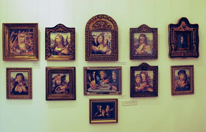 Paintings in Sergei Paradjanov museum
