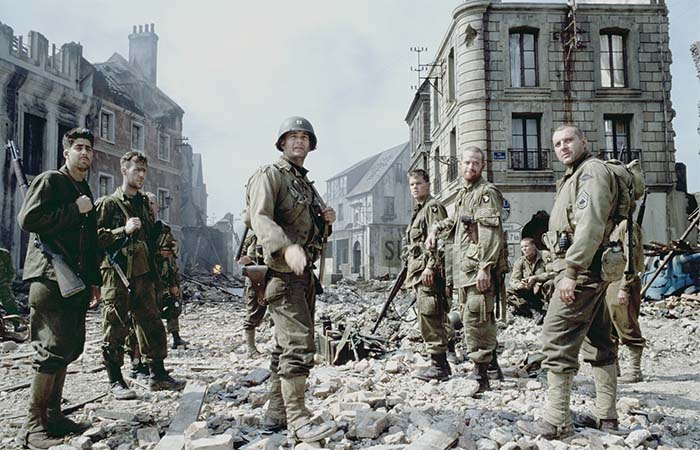 The team in Saving Private Ryan 