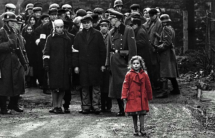 Schindlers List The Girl In The Red Coat