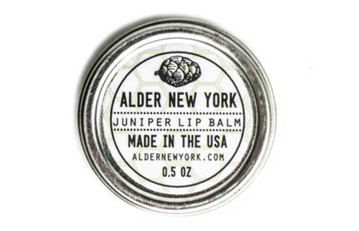 Alder New York Juniper Lip balm