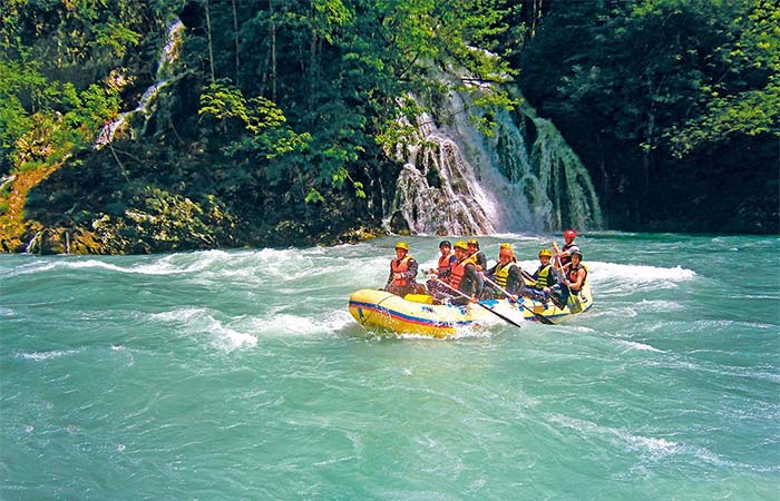 Serbia wild river rafting