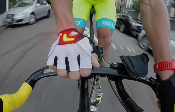 Light-up Bicycle Gloves