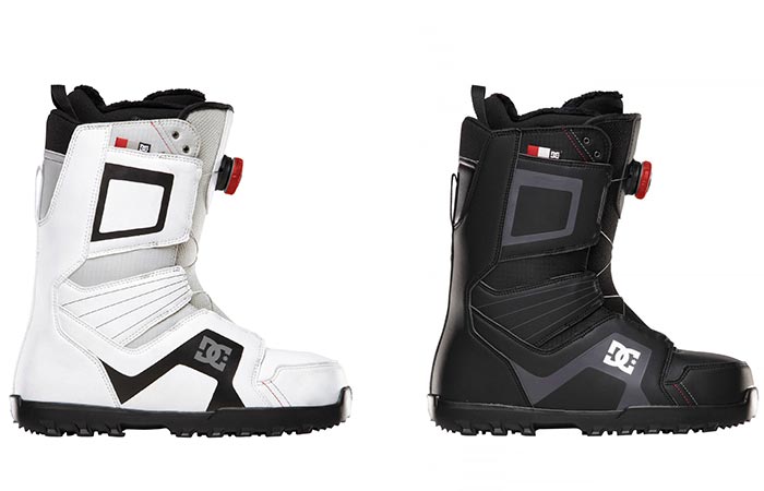 White And Black DC Men's Scout Snow Boot