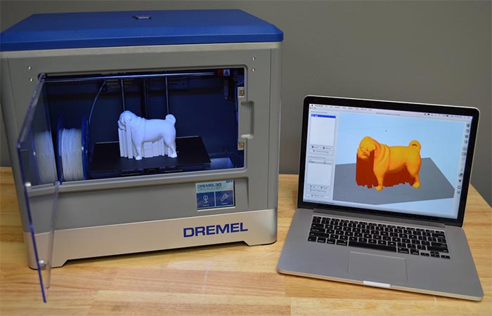 3D modeling and printing on Dremel Idea Builder 3D Printer