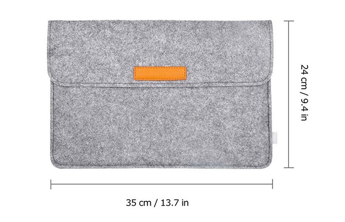 Dimentions Of Inateck Sleeve Case Cover