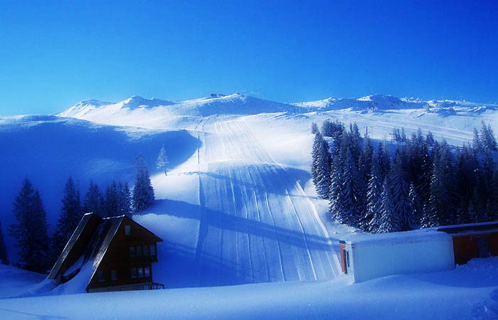 Jahorina ski resort, Bosnia and Herzegovina.