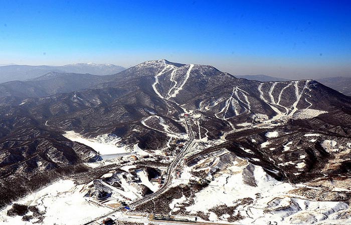 Yabuli ski resort, China.