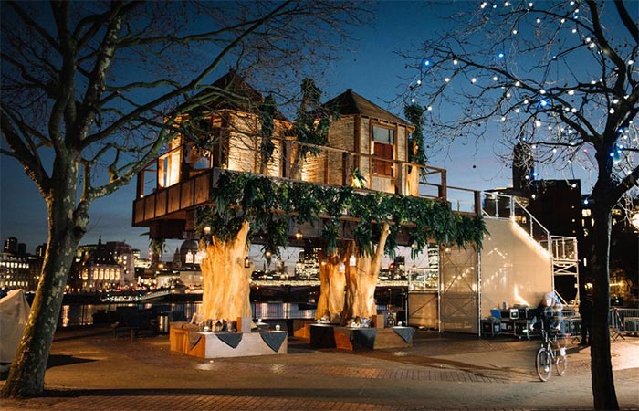 Virgin Holidays' South African Treehouse At Night