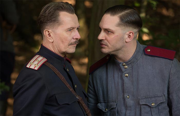 Tom Hardy and Gary Oldman in Child 44