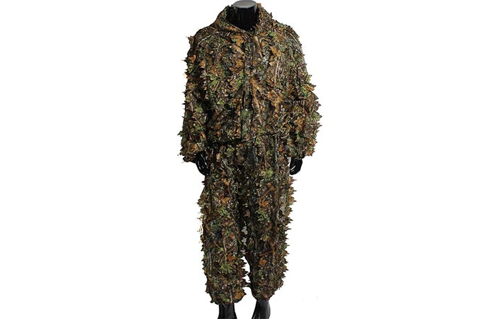 Outerdo Ghillie Suit with a white background