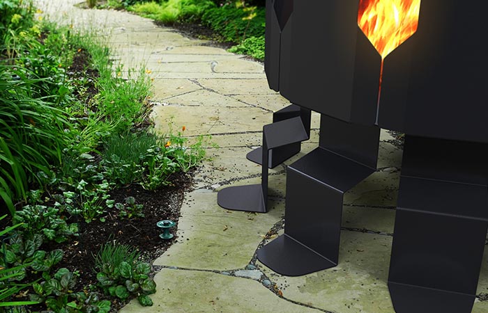 Legs Of Ion Fire Pit By Decorpro